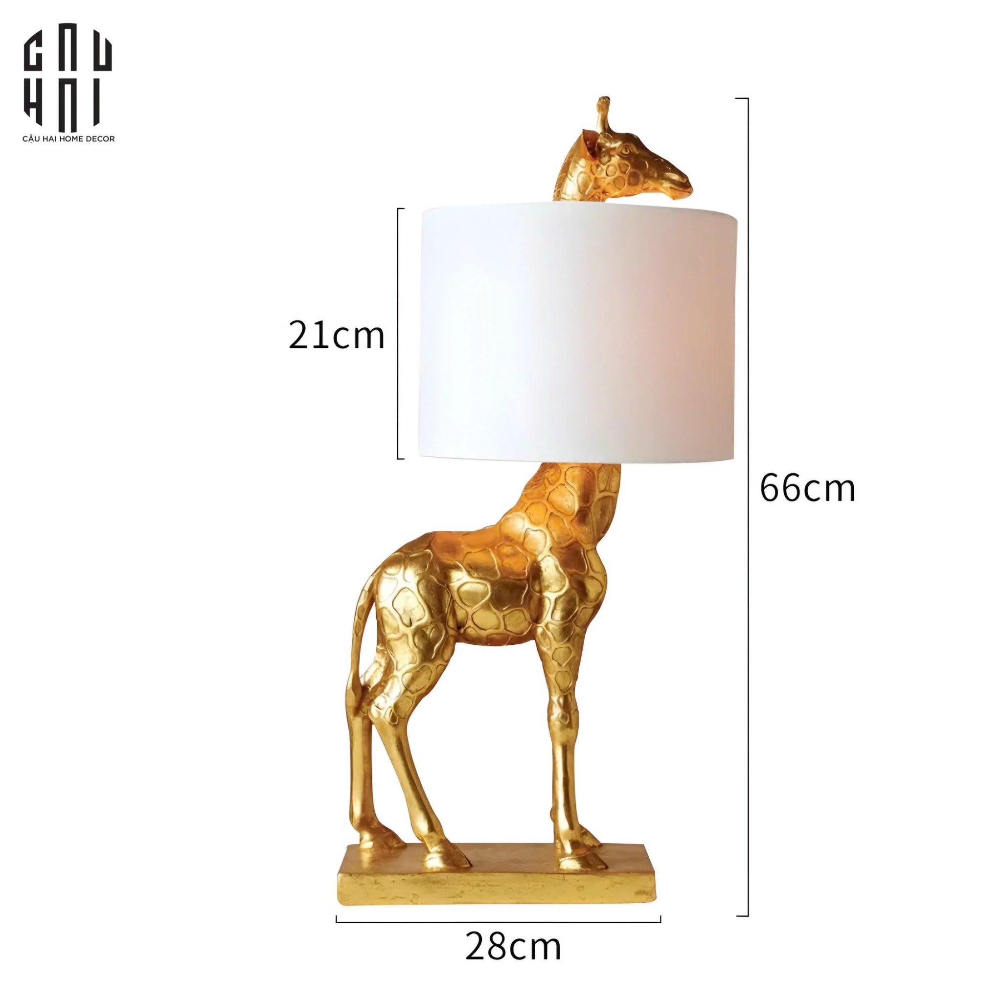 VILLA SONATA - ĐÈN BÀN GILDED GIRAFFE