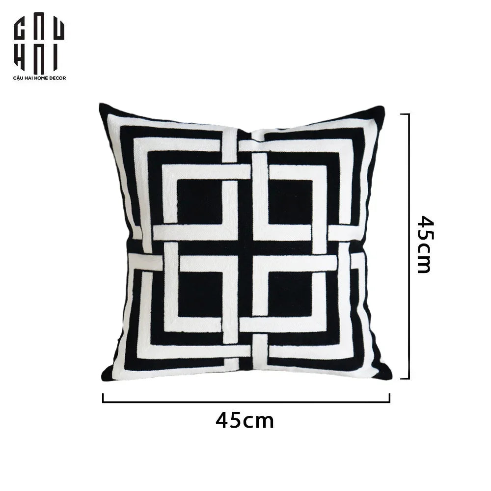 VỎ GỐI CANVAS TIMESQUARE 45.