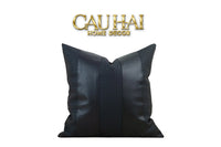 Vỏ Gối Da Darknight Intrecciato 45-VỎ GỐI-CẬU HAI HOME DECOR