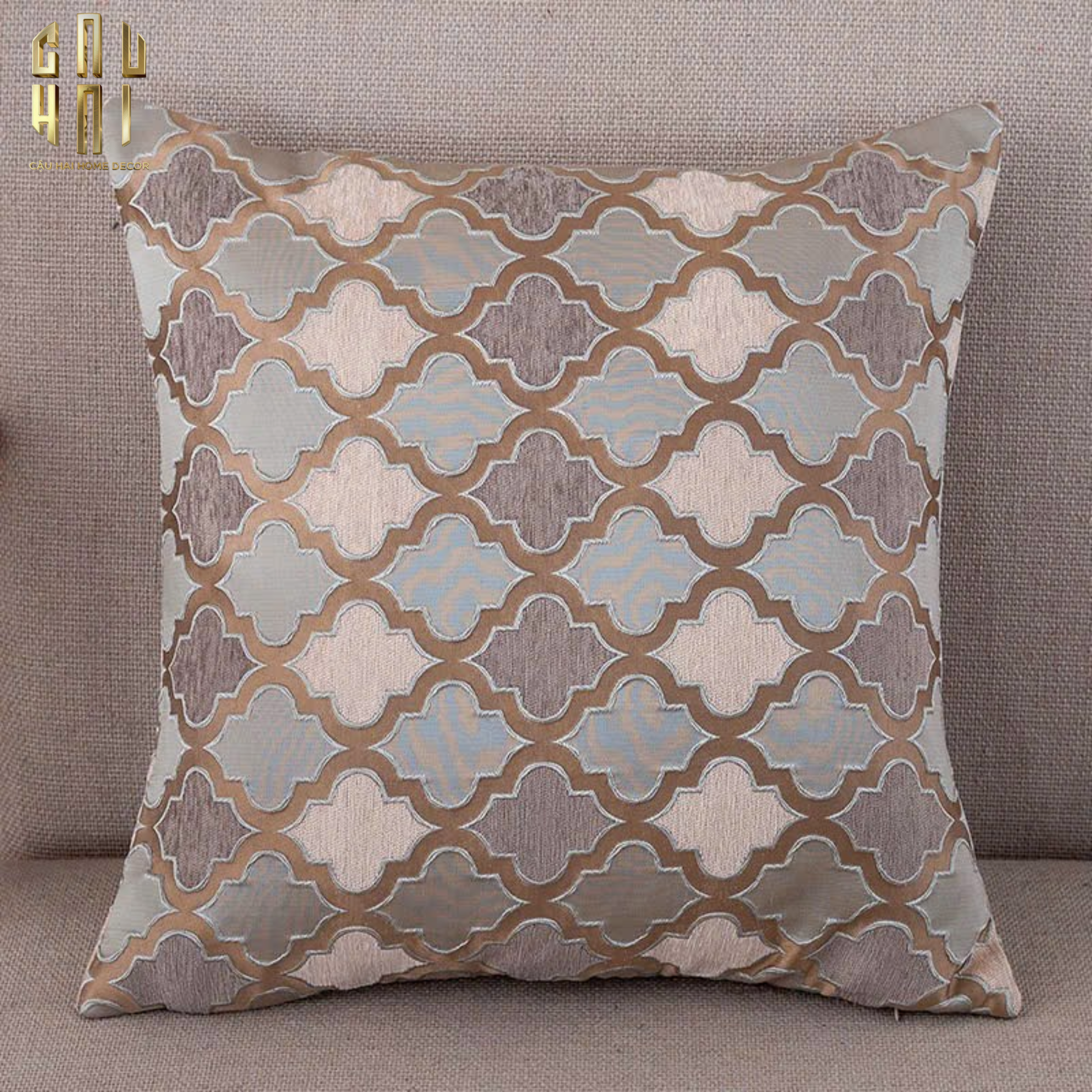 VỎ GỐI GRIS AVALON 45.-CẬU HAI HOME DECOR-2