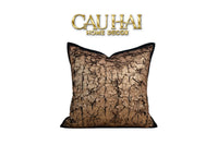 Vỏ Gối Jacquard Galliano D’Or Bronze 45-VỎ GỐI-CẬU HAI HOME DECOR