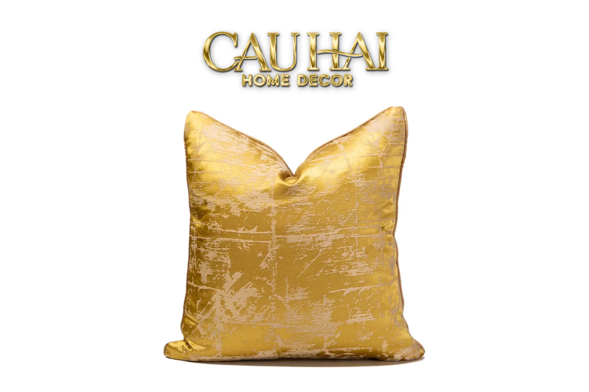 Vỏ Gối Lụa Jacquard Lumière Patine 50 - CẬU HAI HOME DECOR