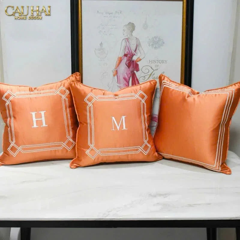 Vỏ Gối Lụa Satin Mille Sienna 50-VỎ GỐI-CẬU HAI HOME DECOR