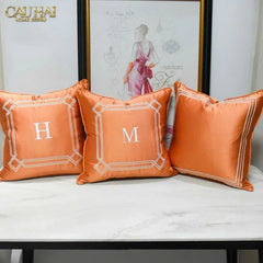 Vỏ Gối Lụa Satin Mille Sienna 50-VỎ GỐI-CẬU HAI HOME DECOR