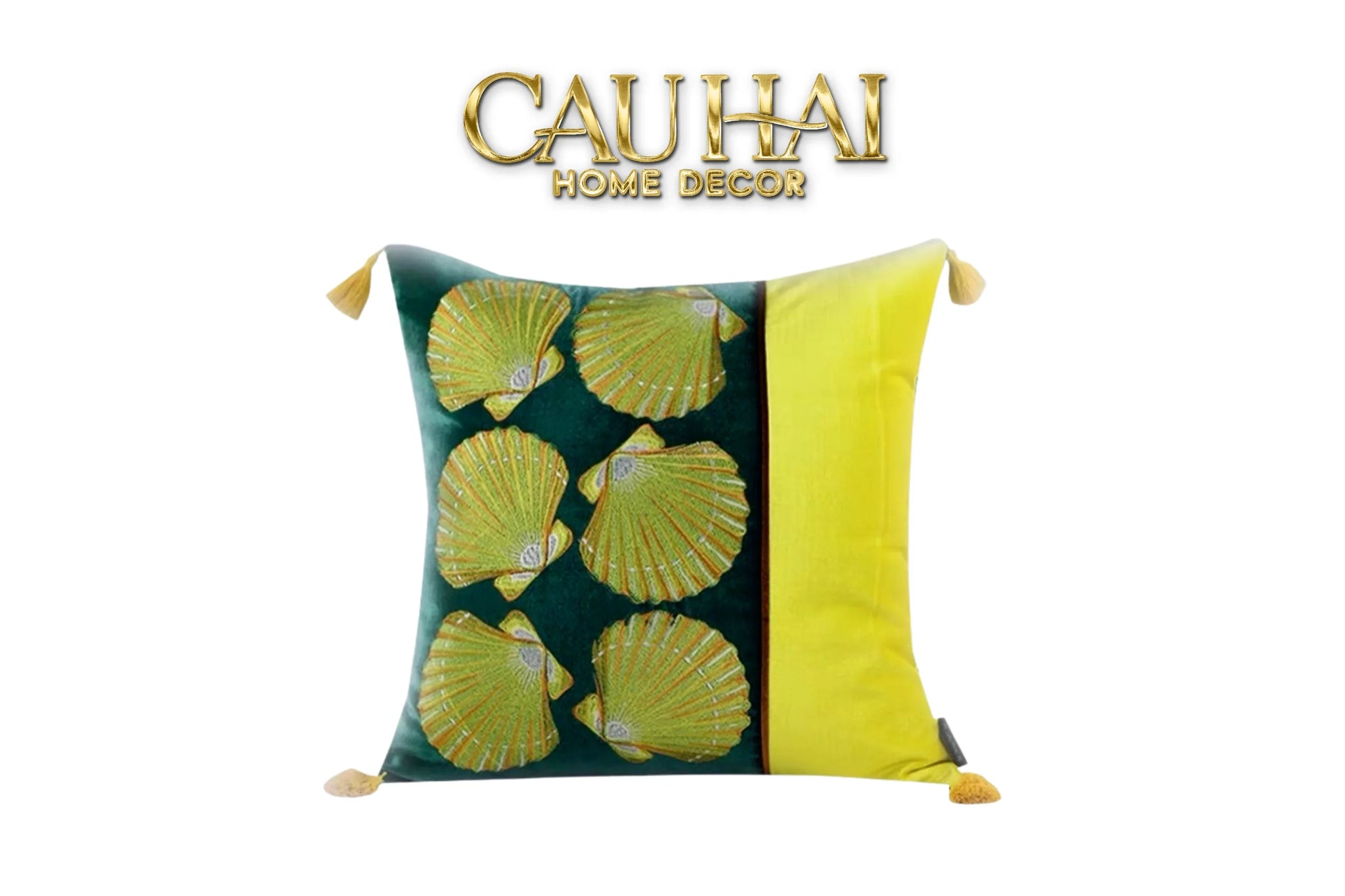 vo-goi-lua-theu-velvet-scallop-raised-silk-embroidered-cushion-45-vo-goi-cau-hai-home-decor - CẬU HAI HOME DECOR