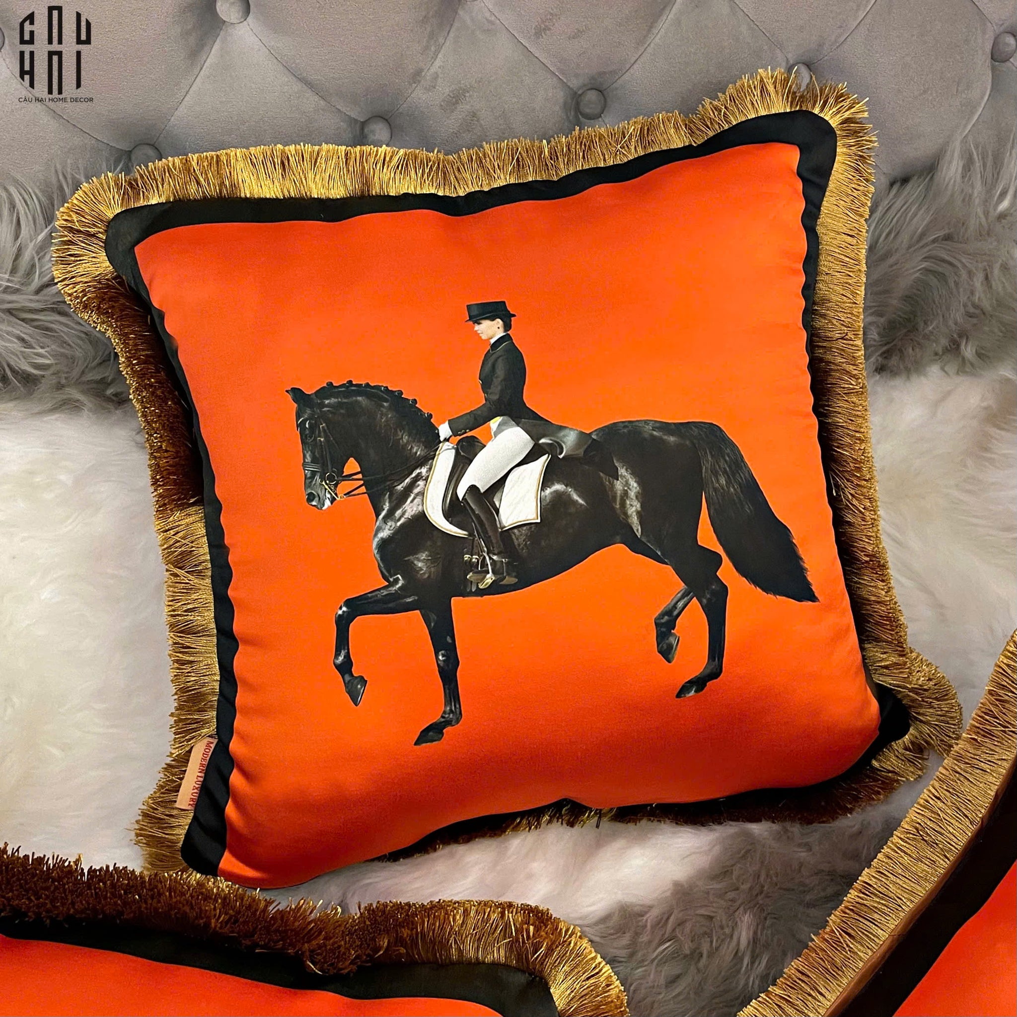 VỎ GỐI NHUNG CAO CẤP DARKNIGHT 45. - CẬU HAI HOME DECOR