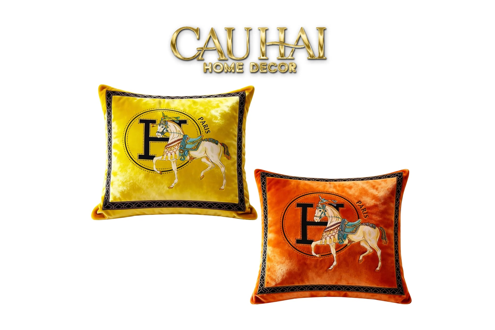 vo-goi-nhung-cheval-de-fetes-voyages-signature-h-45-vo-goi-cau-hai-home-decor - CẬU HAI HOME DECOR