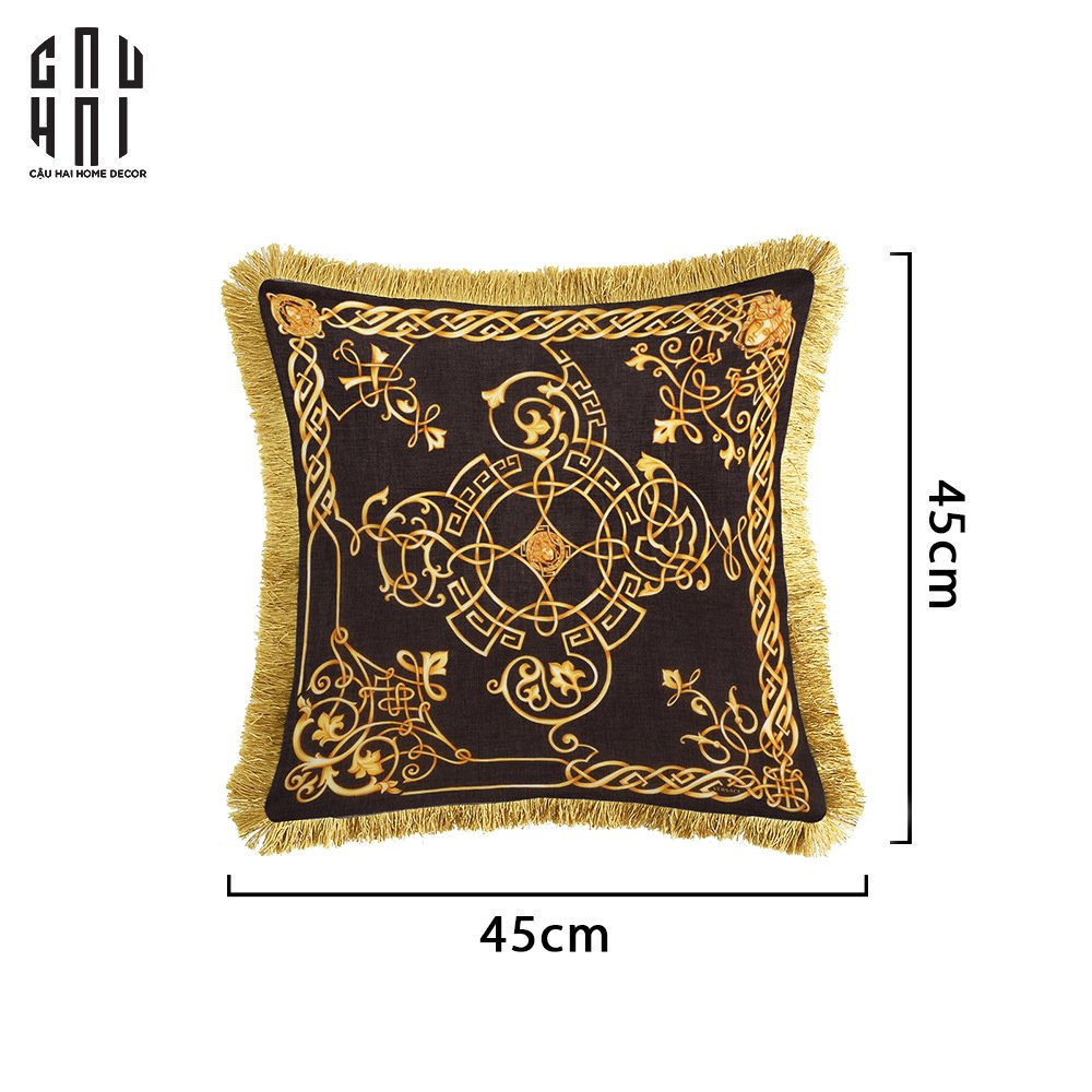 VỎ GỐI NHUNG JIMMY 45. - CẬU HAI HOME DECOR