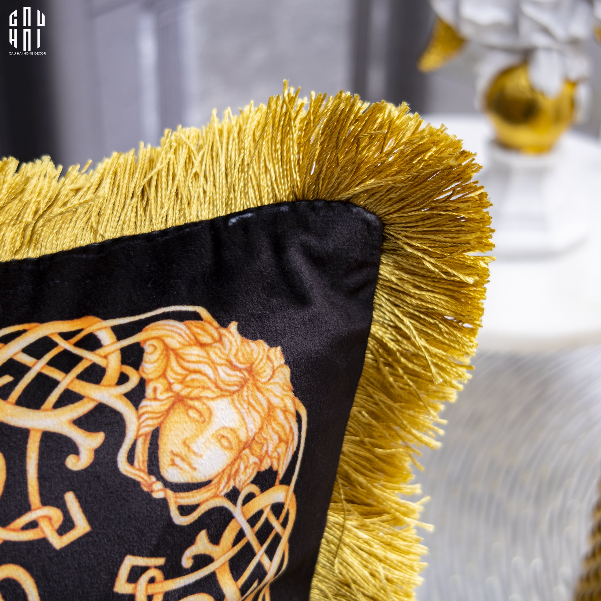 VỎ GỐI NHUNG JIMMY 45. - CẬU HAI HOME DECOR