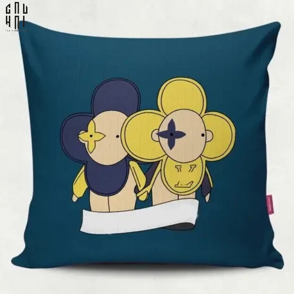 VỎ GỐI NHUNG LOUIS VIVIENNE 45. - CẬU HAI HOME DECOR