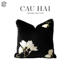 Vỏ Gối Nhung Scarlett 45.-VỎ GỐI-CẬU HAI HOME DECOR