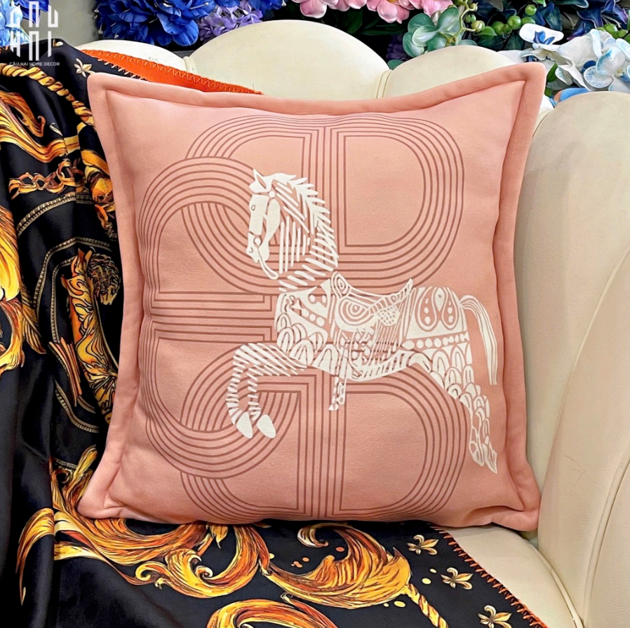 VỎ GỐI RANDALL - LIGHT PINK 50. - CẬU HAI HOME DECOR
