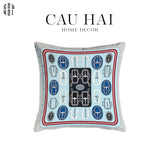 VỎ GỐI SOFA NHUNG BOUCLERIE D’ATTELAGE 45X45CM - CẬU HAI HOME DECOR