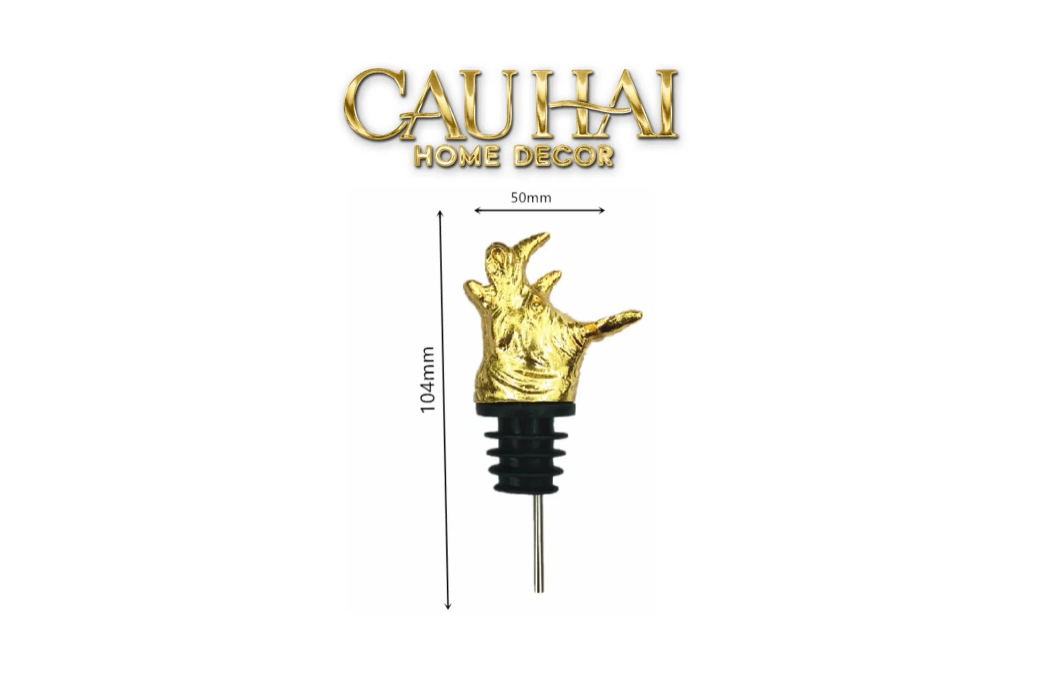 Vòi Rót - Golden Rhino Pourer Spout & Box-HỘP TRANG SỨC-CẬU HAI HOME DECOR