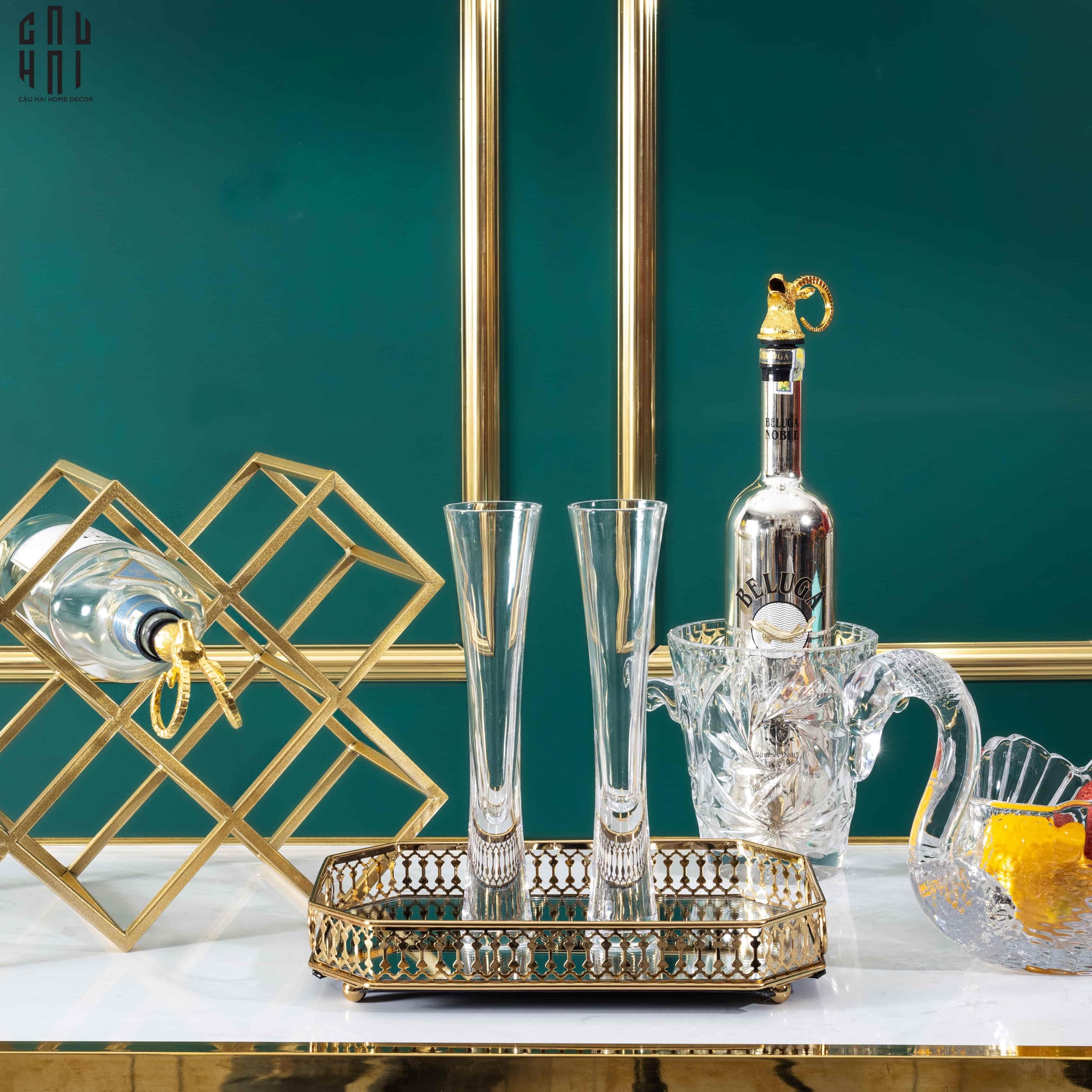 VÒI RÓT RƯỢU VANG - GOLDEN ELK POURER WINE SPOUT