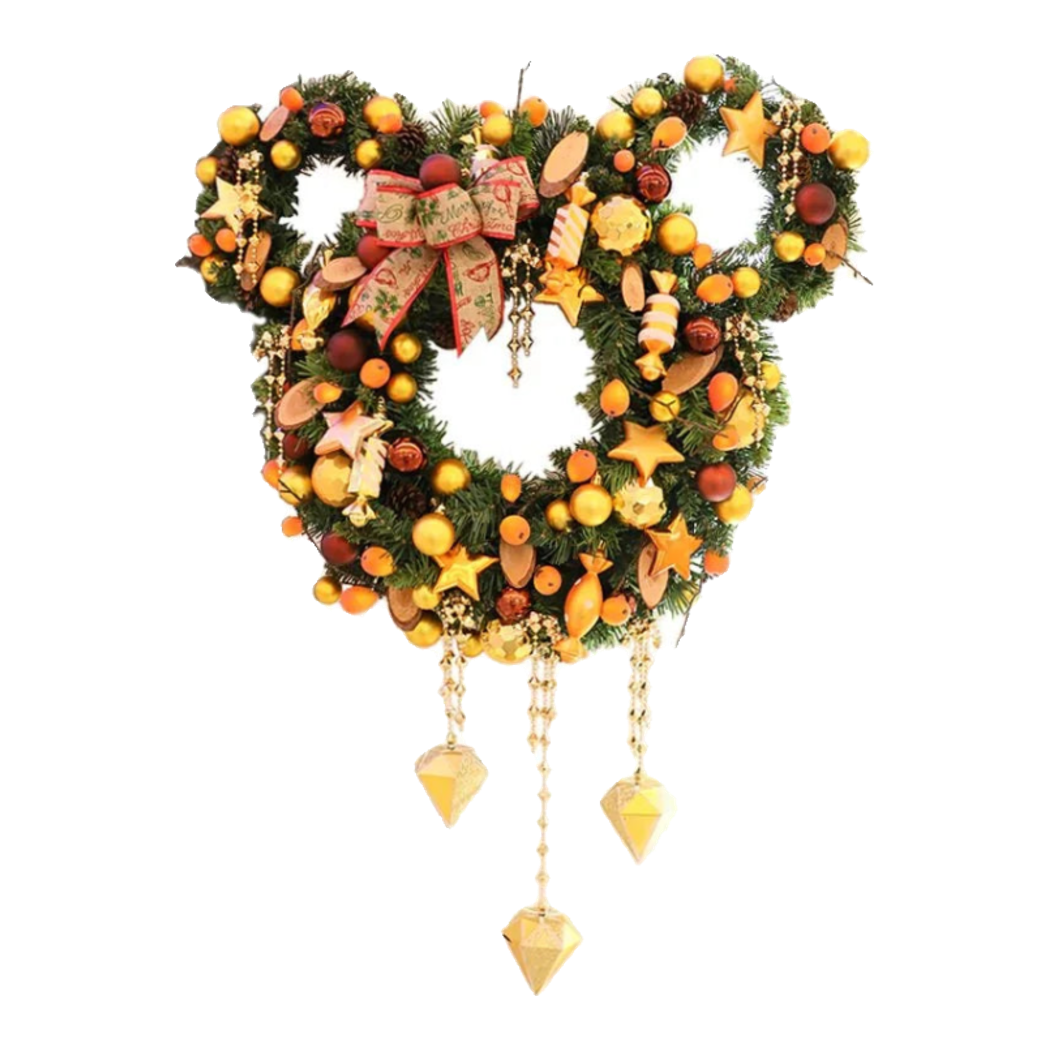 Vòng Giáng Sinh - Mickey Christmas Wreath 90