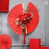 VÒNG HOA NHƯ Ý CÁT TƯỜNG 90CM