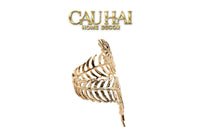 Vòng Khăn Ăn - Gilded Willow Leaf Dinnerware Napkin Ring-SET CHÉN DĨA-CẬU HAI HOME DECOR