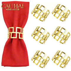 Vong Khan An Hoang Gia - Napkin Ring Monarque-VÒNG KHĂN ĂN-CẬU HAI HOME DECOR