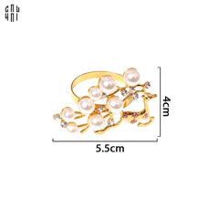 Vòng Khăn Ăn - Napkin Ring Alley Pearls-VÒNG KHĂN ĂN-CẬU HAI HOME DECOR