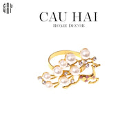 Vòng Khăn Ăn - Napkin Ring Alley Pearls-VÒNG KHĂN ĂN-CẬU HAI HOME DECOR