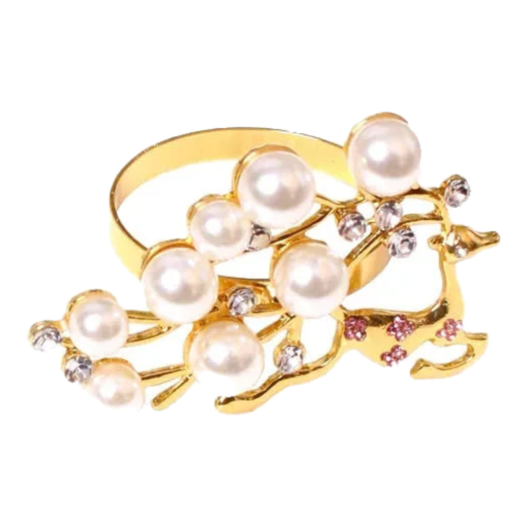 Vòng Khăn Ăn - Napkin Ring Alley Pearls
