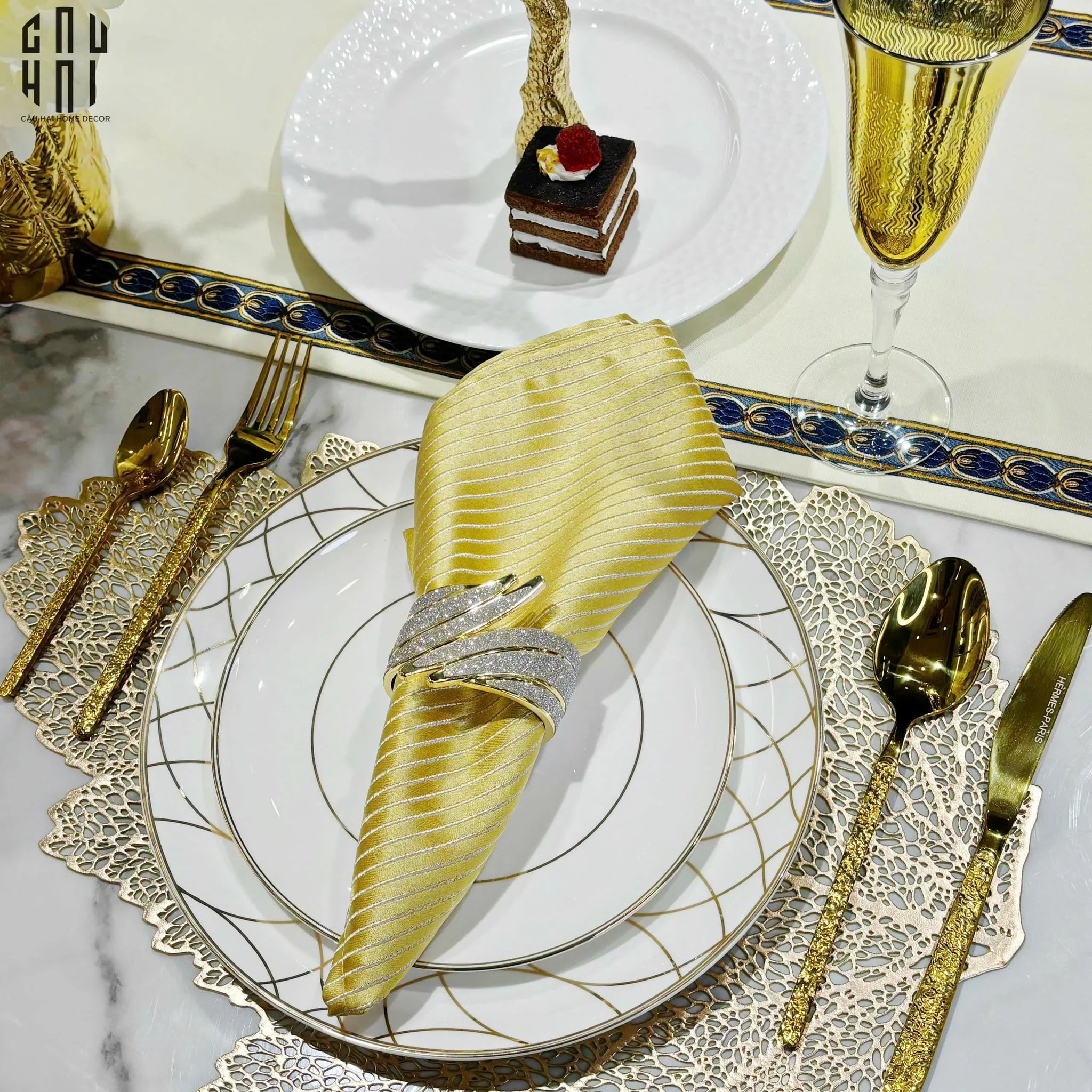 VÒNG KHĂN ĂN - NAPKIN RING ANGEL WINGS
