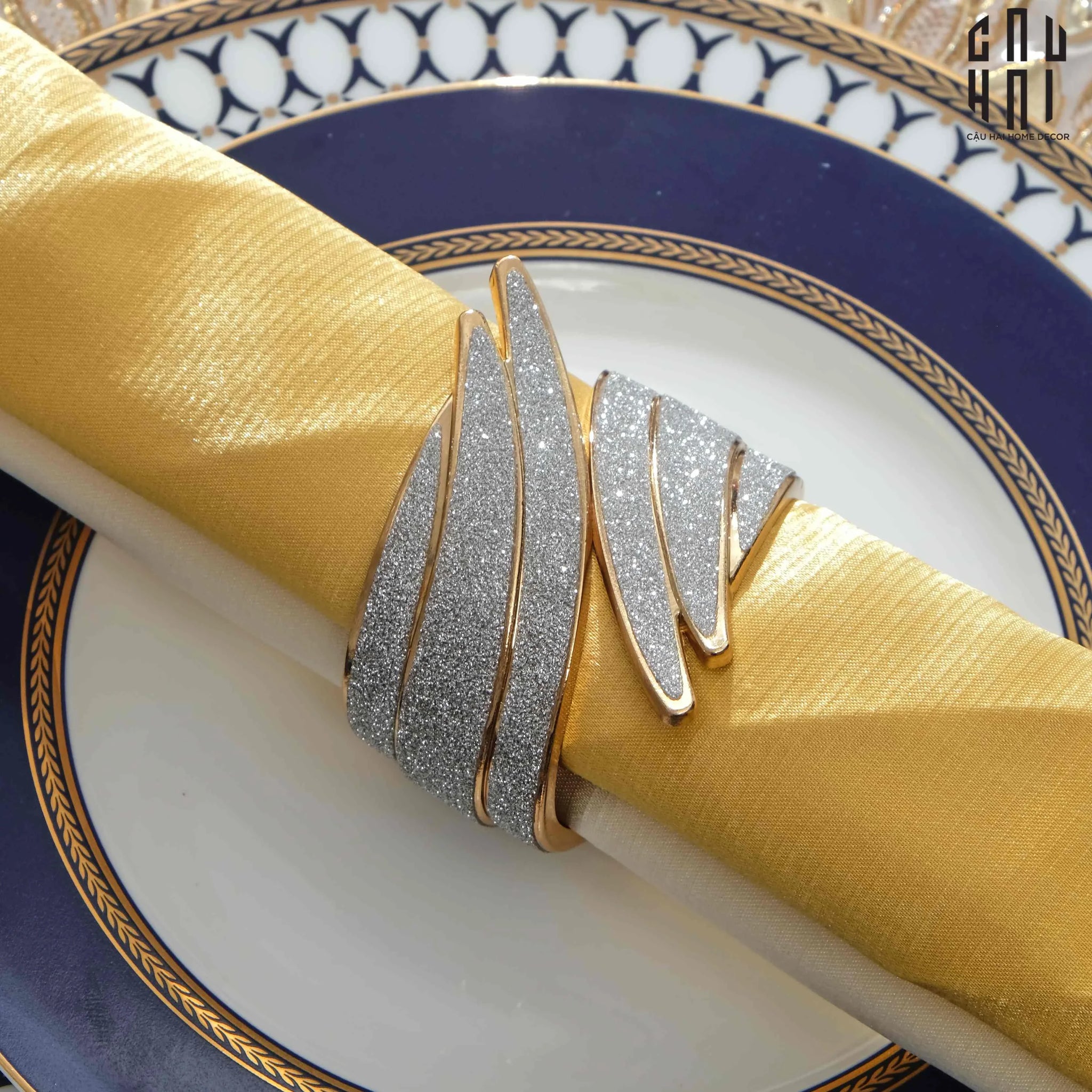 VÒNG KHĂN ĂN - NAPKIN RING ANGEL WINGS