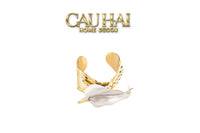 vong-khan-an-napkin-ring-calla-lily-ivoire-or-cau-hai-home-decor - CẬU HAI HOME DECOR