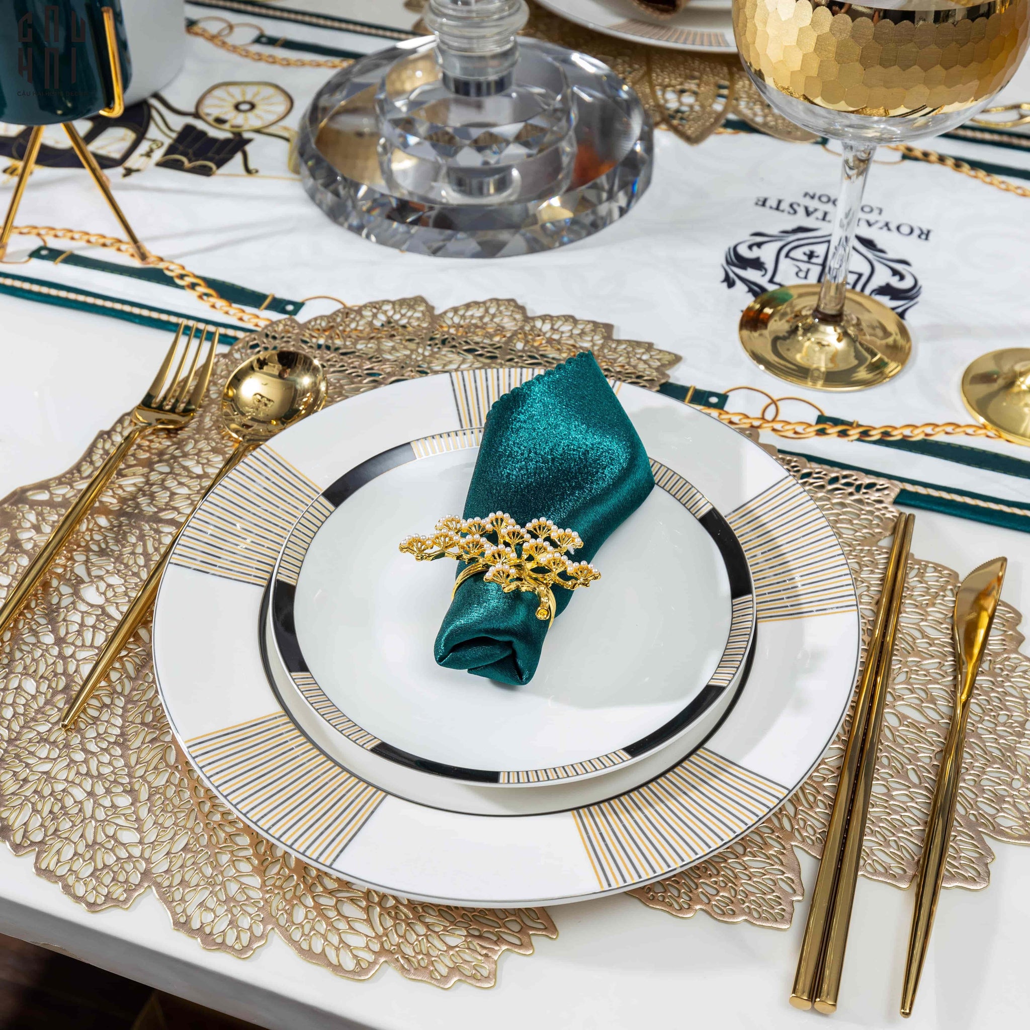 Vòng Khăn Ăn - Napkin Ring Cedrus-VÒNG KHĂN ĂN-CẬU HAI HOME DECOR
