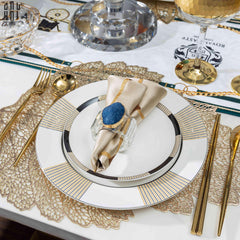 Vòng Khăn Ăn - Napkin Ring Crystal Quartz-VÒNG KHĂN ĂN-CẬU HAI HOME DECOR
