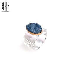 Vòng Khăn Ăn - Napkin Ring Crystal Quartz-VÒNG KHĂN ĂN-CẬU HAI HOME DECOR