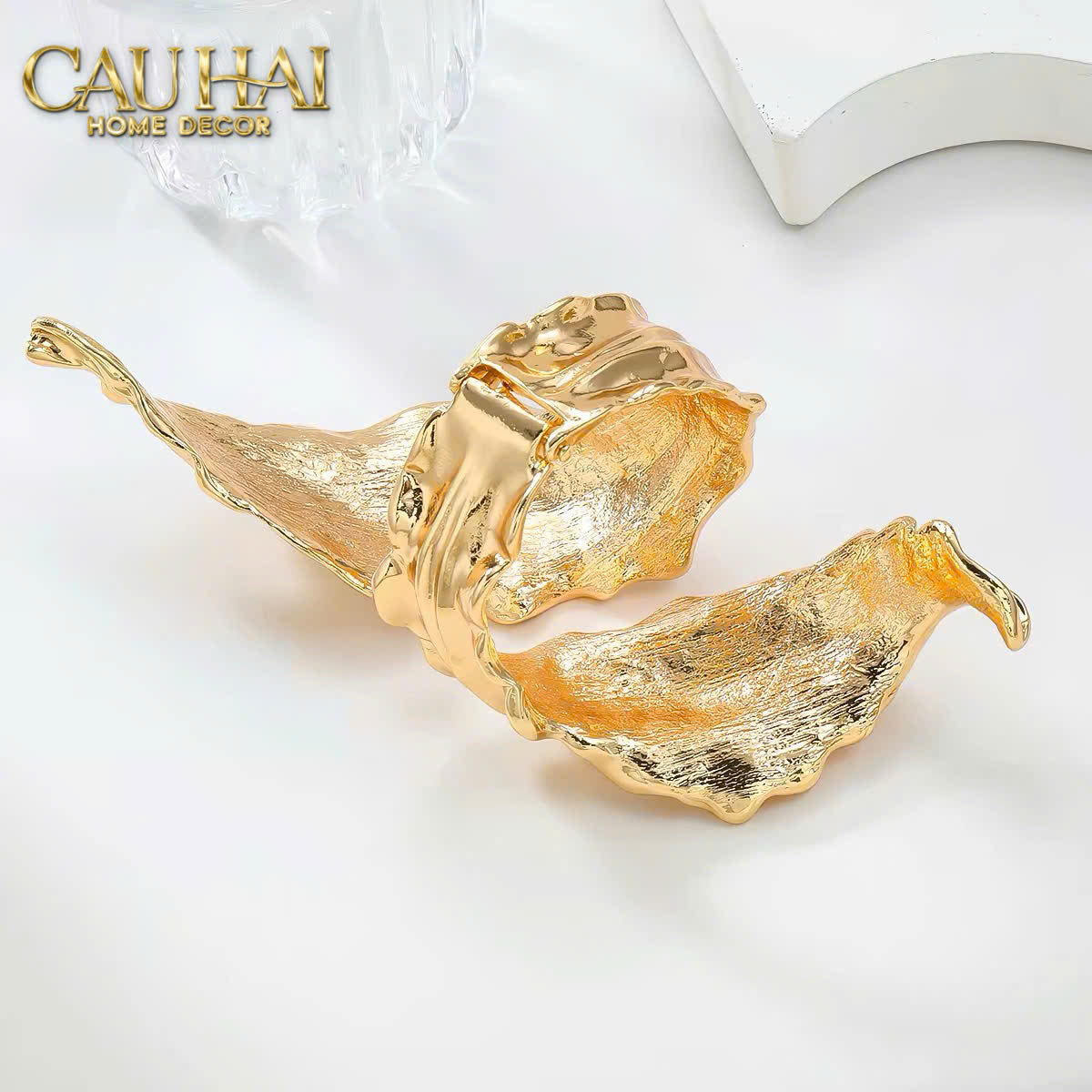 Vòng Khăn Ăn Napkin Ring Leaf de Petite – Decor Bàn Ăn Cao Cấp-VÒNG KHĂN ĂN-Đối tác tại Trung Quốc theo từng đơn đặt hàng-CẬU HAI HOME DECOR