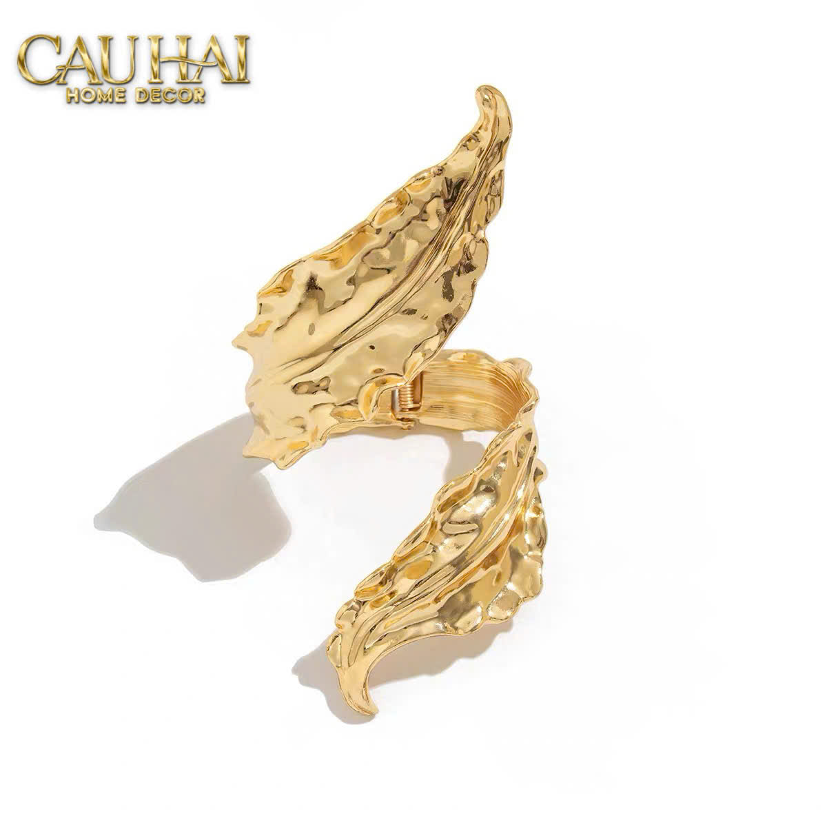 Vòng Khăn Ăn Napkin Ring Leaf de Petite – Decor Bàn Ăn Cao Cấp-VÒNG KHĂN ĂN-Đối tác tại Trung Quốc theo từng đơn đặt hàng-CẬU HAI HOME DECOR