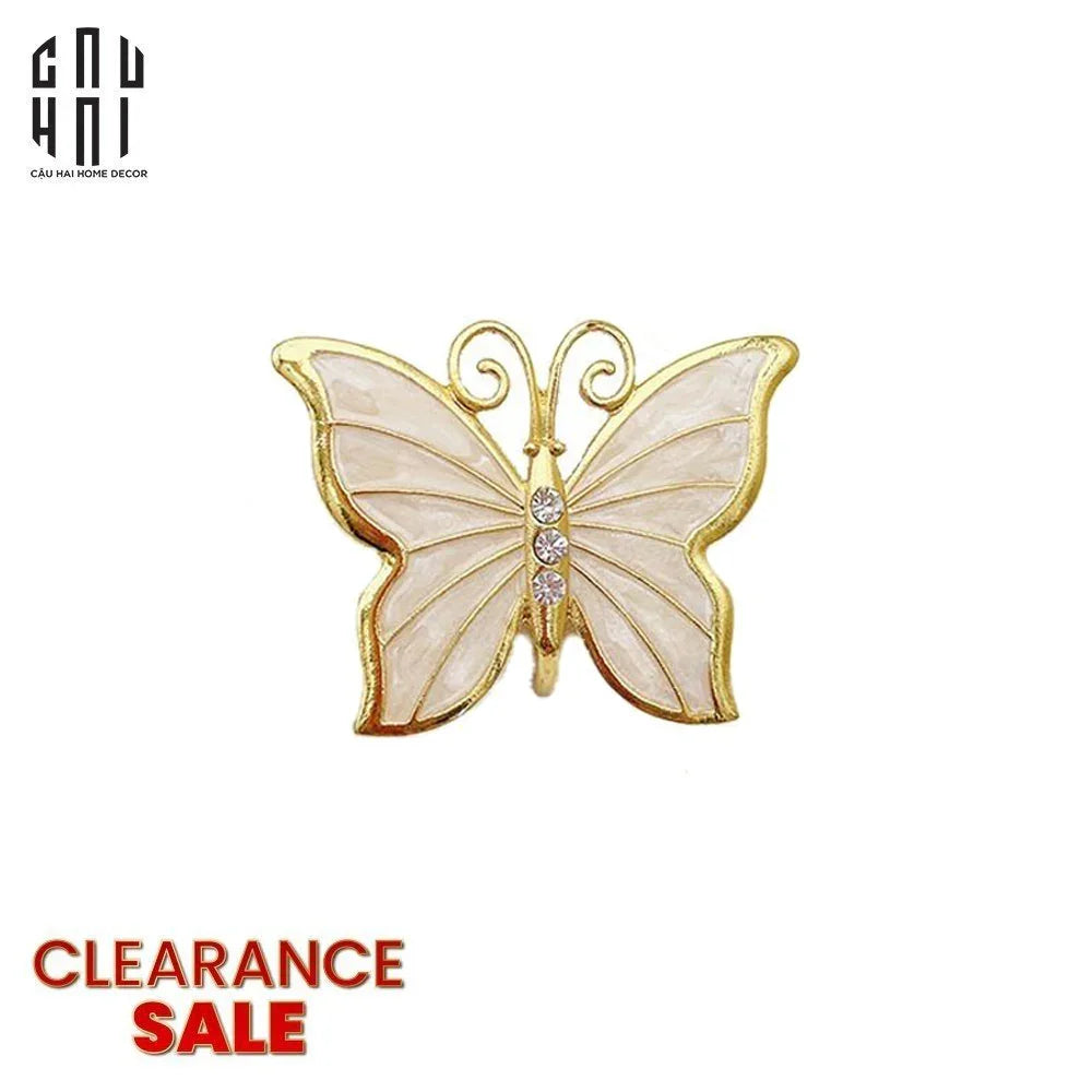 VÒNG KHĂN ĂN - NAPKIN RING NEW GOLDEN BUTTERFLY