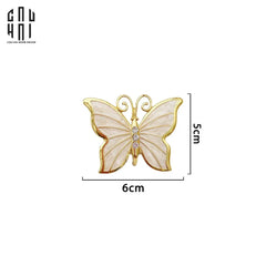 Vòng Khăn Ăn - Napkin Ring New Golden Butterfly-LY THỦY TINH-CẬU HAI HOME DECOR
