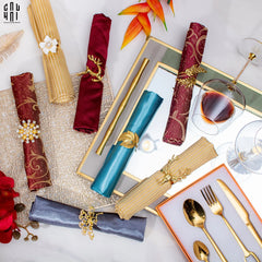 Vòng Khăn Ăn - Napkin Ring New Golden Butterfly-LY THỦY TINH-CẬU HAI HOME DECOR