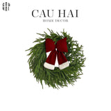 VÒNG TREO GIÁNG SINH GREEN PINE BRANCH 50CM-CẬU HAI HOME DECOR