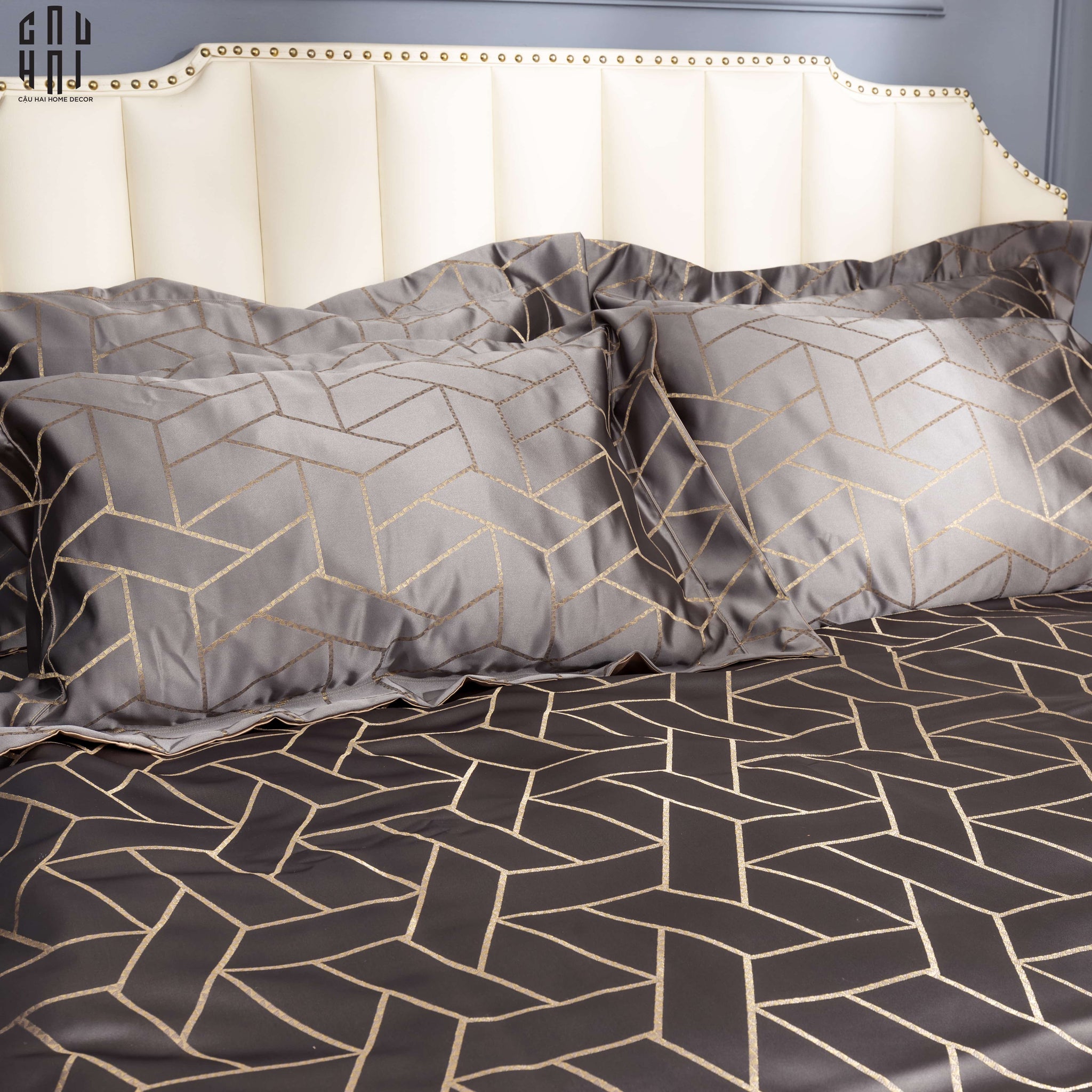 WINSTON PREMIUM GRAY BEDDING SET
