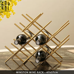 Winston Wine Rack-BÌNH RƯỢU-CẬU HAI HOME DECOR