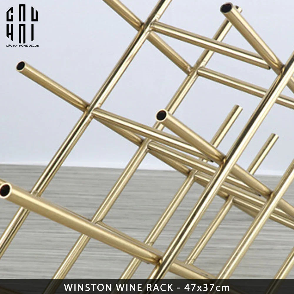 Winston Wine Rack-BÌNH RƯỢU-CẬU HAI HOME DECOR