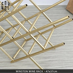 Winston Wine Rack-BÌNH RƯỢU-CẬU HAI HOME DECOR
