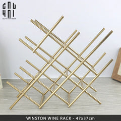 Winston Wine Rack-BÌNH RƯỢU-CẬU HAI HOME DECOR