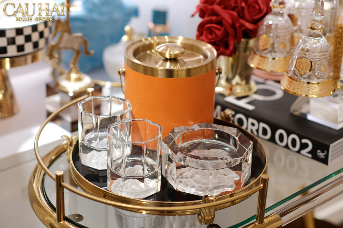 Xô Đá 2 Lớp Cách Nhiệt Mandarine Impériale 2L-XÔ ĐÁ-CẬU HAI HOME DECOR
