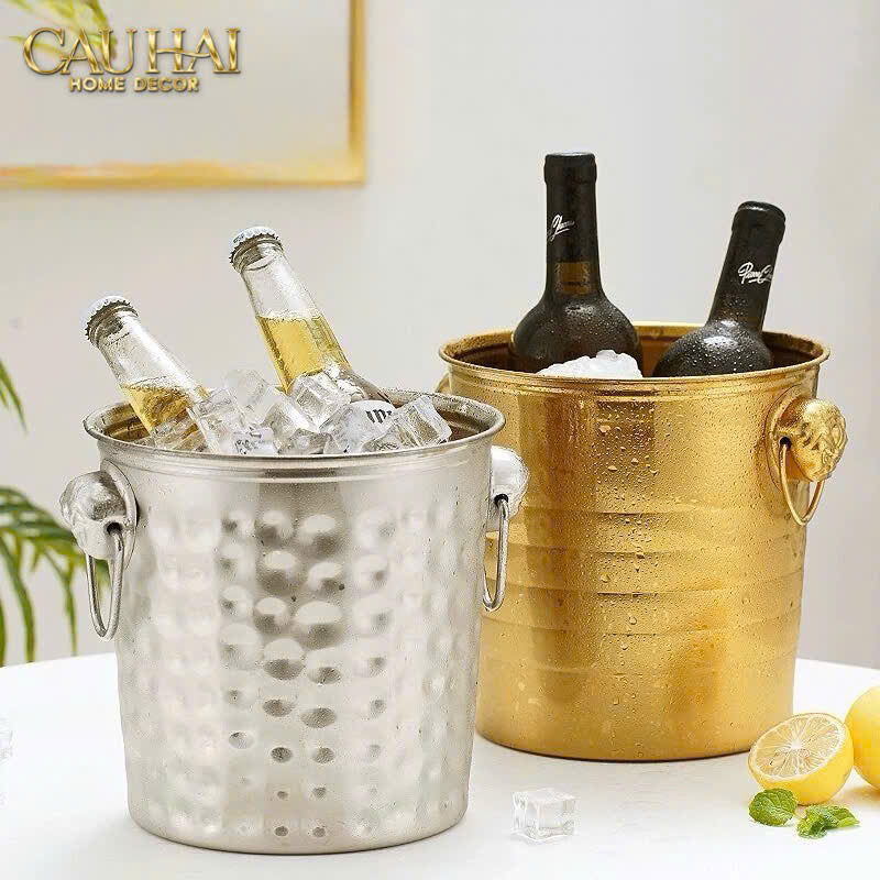 XÔ ĐÁ ROYAL BEAST GILDED ICE BUCKET-3- Cậu Hai Home Decor