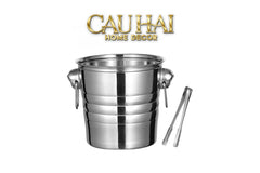 xo-da-royal-beast-silver-ice-bucket-cau-hai-home-decor - CẬU HAI HOME DECOR