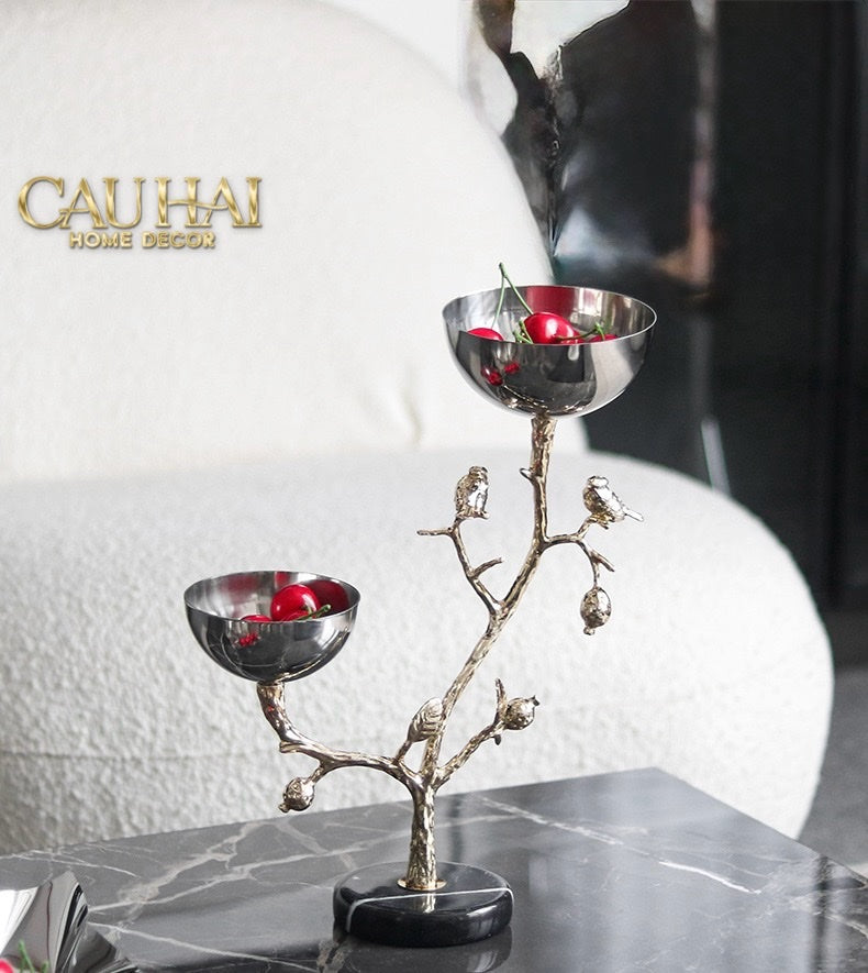 HOME COUTURE - ĐĨA PLATINUM CELESTIAL BRANCH DISK