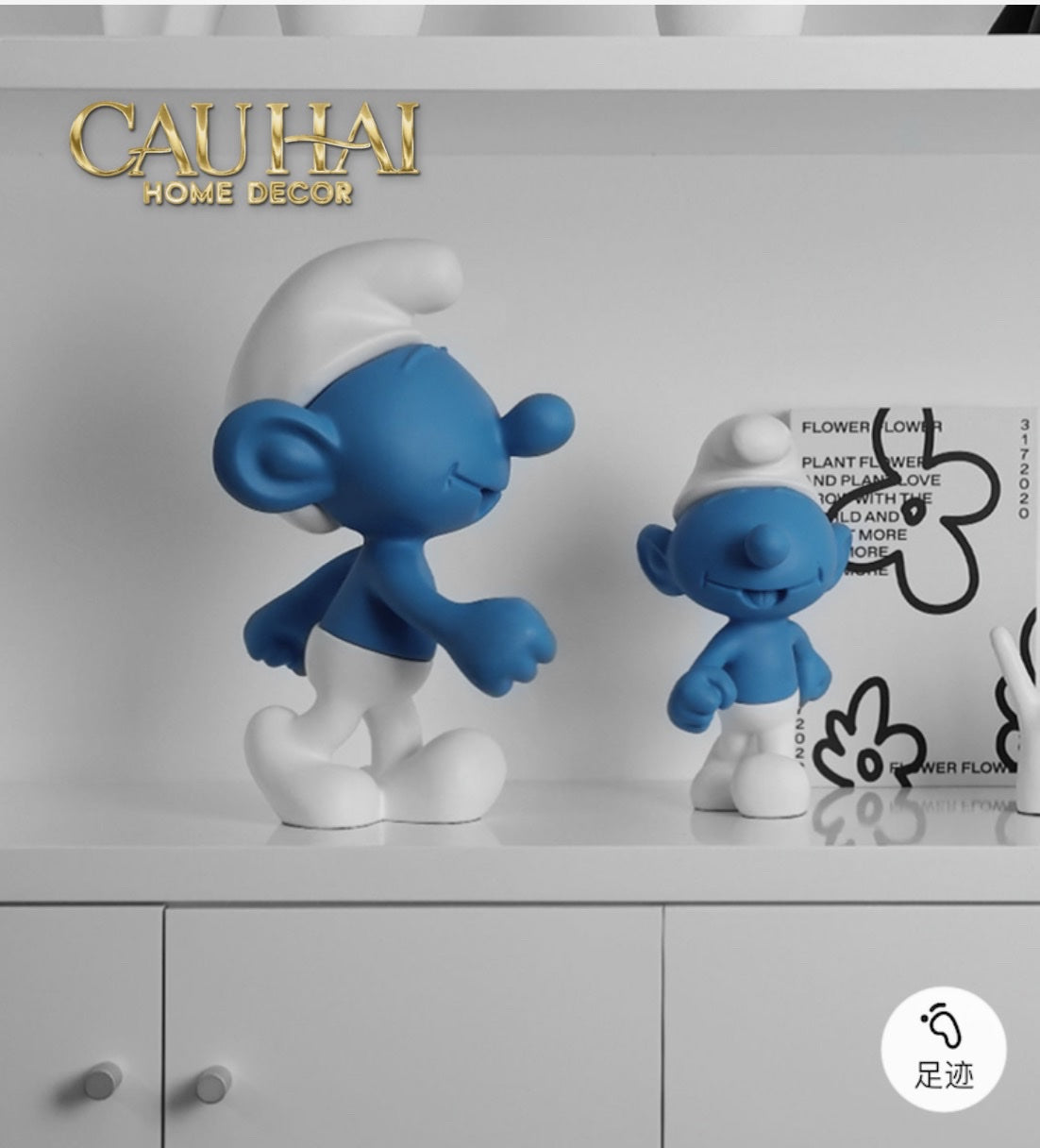 Tượng Xì Trum Urban Art Toy The Smurfs Original D28-CẬU HAI HOME DECOR