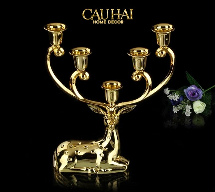 Fêtes Couture - Đế Nến Antler Impérial Sideways-CẬU HAI HOME DECOR