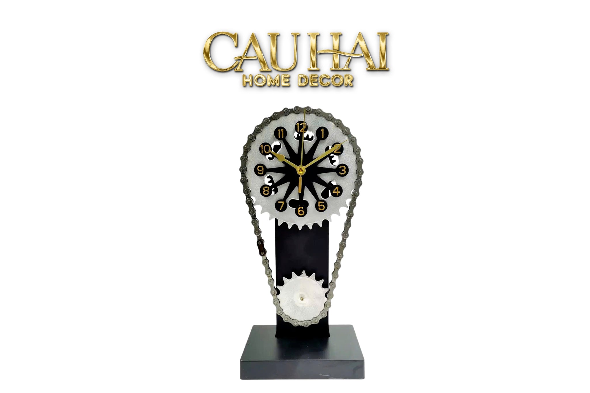 ĐỒNG HỒ CƠ KHÍ AEROLIFT BALLOON CLOCK GEAR - CẬU HAI HOME DECOR